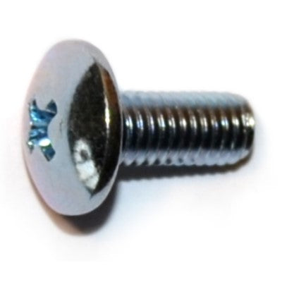 5mm-0.8 x 12mm Zinc Plated Class 4.8 Steel Coarse Thread Phillips Truss Head Machine Screws