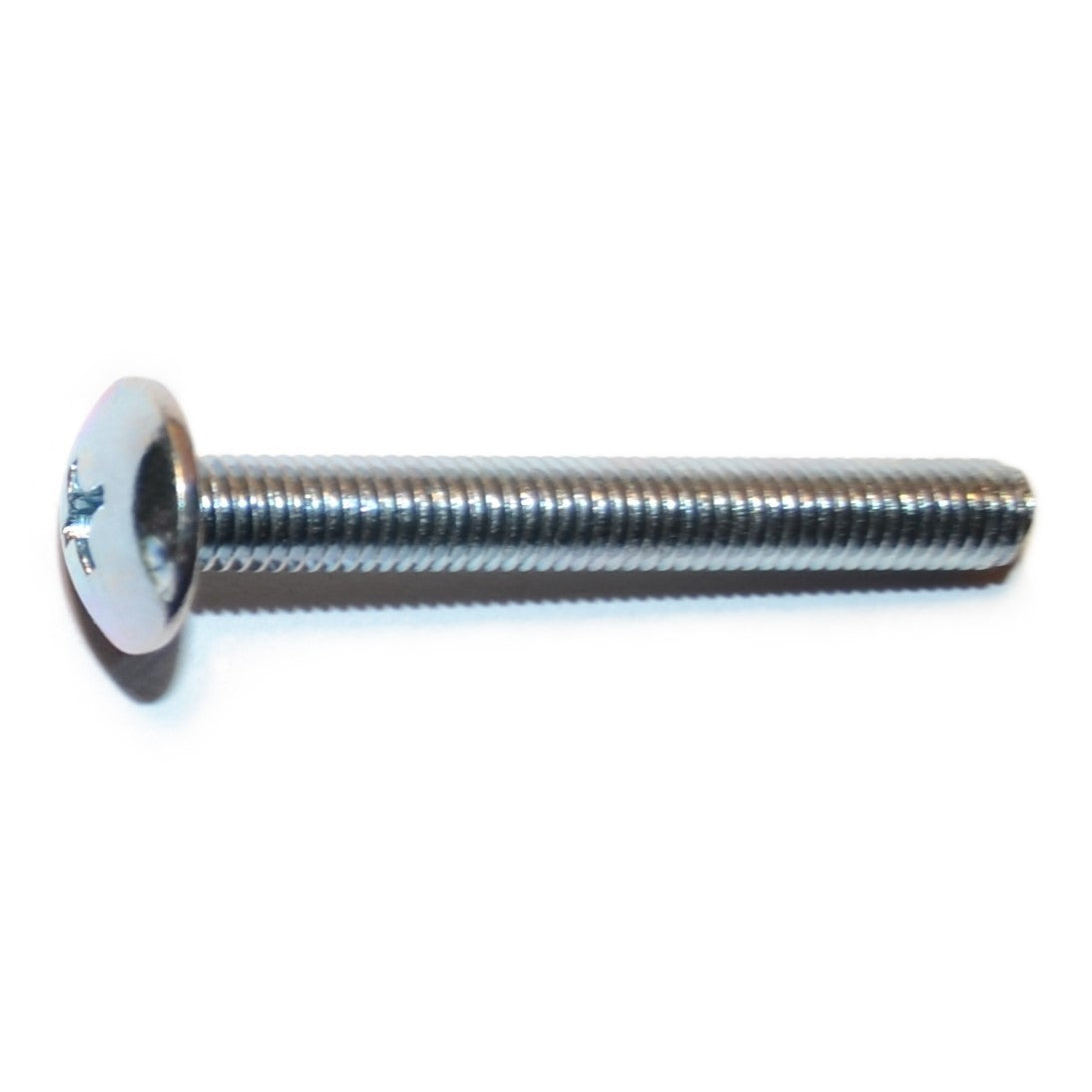 5mm-0.8 x 40mm Zinc Plated Class 4.8 Steel Coarse Thread Phillips Truss Head Machine Screws