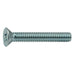 #12-24 x 1-1/2" Zinc Plated Steel Coarse Thread Phillips Flat Head Machine Screws