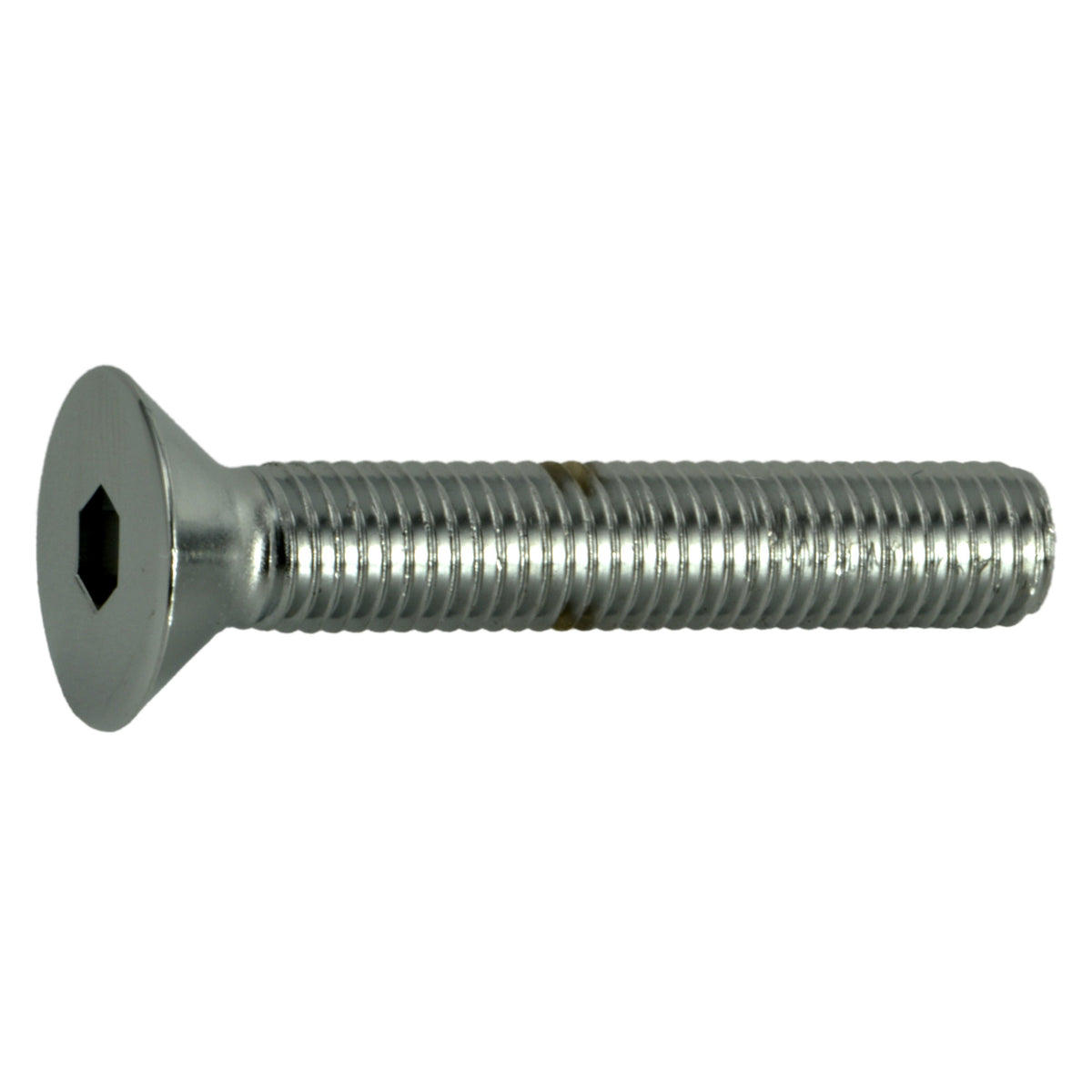 1/4"-28 x 1-1/2" Chrome Plated Steel Fine Thread Flat Head Socket Cap Screws