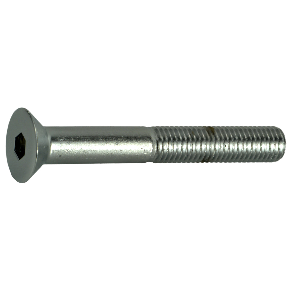 1/4"-28 x 2" Chrome Plated Steel Fine Thread Flat Head Socket Cap Screws