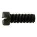 #6-48 x 3/8" Black Oxide Steel Fine Thread Slotted Fillister Head Gun Screws