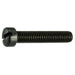 #10-32 x 1" Black Oxide Steel Fine Thread Slotted Fillister Head Gun Screws