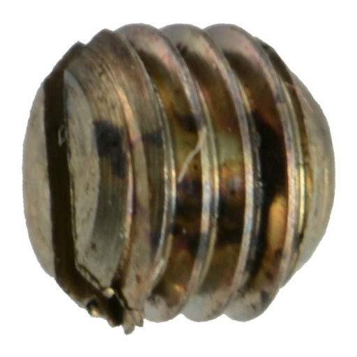 #6-40 x 1/8" Zinc Plated Steel Fine Thread Gun Plug Screws