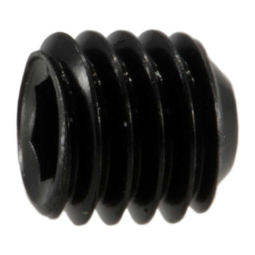 #10-32 x 3/16" Black Oxide Steel Fine Thread Socket Set Screws