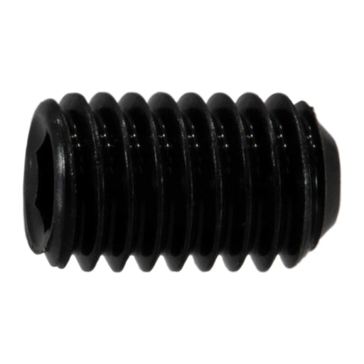 #10-32 x 5/16" Black Oxide Steel Fine Thread Socket Set Screws