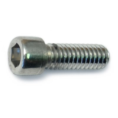 5/16"-18 x 7/8" Polished 18-8 Stainless Steel Coarse Thread Smooth Socket Cap Screws