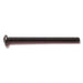 #8-32 x 2-1/2" Black Oxide Steel Coarse Thread Phillips Pan Head Machine Screws
