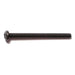 #10-24 x 2-1/2" Black Oxide Steel Coarse Thread Phillips Pan Head Machine Screws