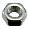 1/4"-28 Polished 18-8 Stainless Steel Grade 5 Fine Thread Hex Nuts