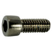 5/16"-18 x 3/4" Black Chrome Plated Steel Coarse Thread Smooth Socket Cap Screws