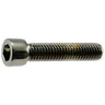3/8"-16 x 1-3/4" Black Chrome Plated Steel Coarse Thread Smooth Socket Cap Screws