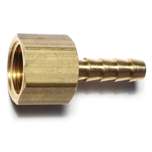 3/8" x 1/4FIP Brass Female Hose Barbs