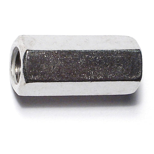 1/4"-20 x 7/8" 18-8 Stainless Steel Coarse Thread Coupling Nuts