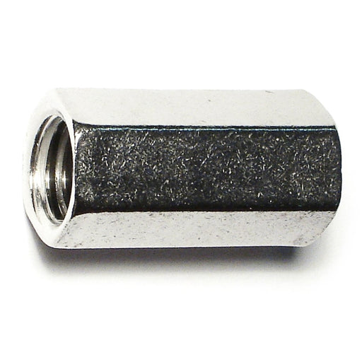 1/2"-13 x 1-3/4" 18-8 Stainless Steel Coarse Thread Coupling Nuts