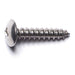 #10 x 1" 18-8 Stainless Steel Phillips Truss Head Sheet Metal Screws