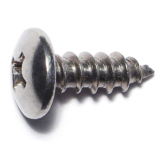 #14 x 3/4" 18-8 Stainless Steel Phillips Truss Head Sheet Metal Screws