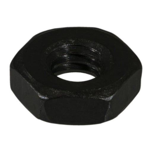 #8-32 Black Oxide Steel Coarse Thread Hex Nuts