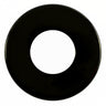 #10 x 1/4" x 9/16" Black Chrome Plated Grade 2 Steel USS Flat Washers