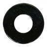 #10 x 7/32" x 1/2" Black Chrome Plated Grade 2 Steel SAE Flat Washers