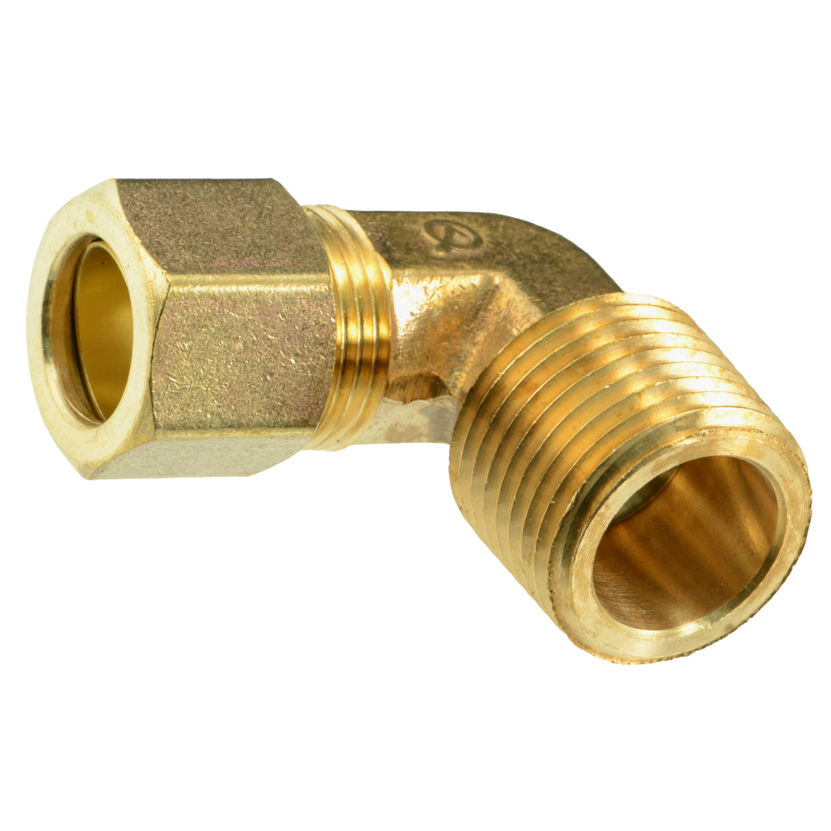 1/2" OD x 1/2MIP Brass Compression Pipe Elbows