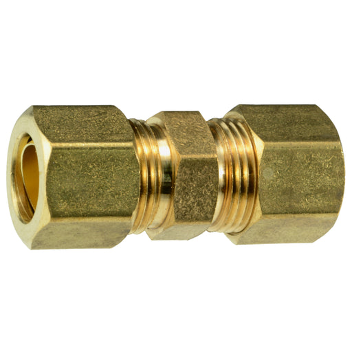 1/2" OD x 1/2" OD Brass Compression Unions