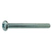 1/4"-28 x 2-1/2" Zinc Plated Steel Fine Thread Phillips Pan Head Machine Screws