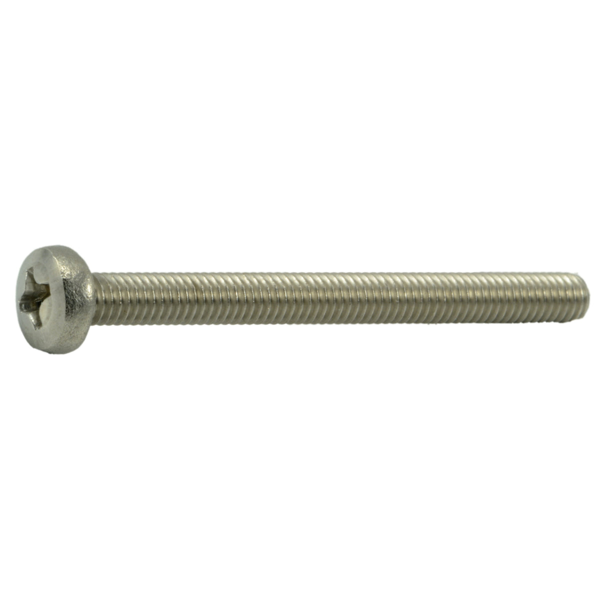 4mm-0.7 x 45mm A2 Stainless Steel Coarse Thread Phillips Pan Head Machine Screws