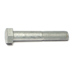 1/2"-13 x 3" Hot Dip Galvanized Steel Coarse Thread Hex Cap Screws
