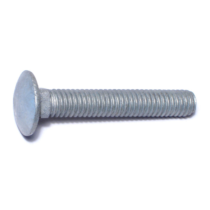 5/16"-18 x 2" Hot Dip Galvanized Grade 2 / A307 Steel Coarse Thread Carriage Bolts