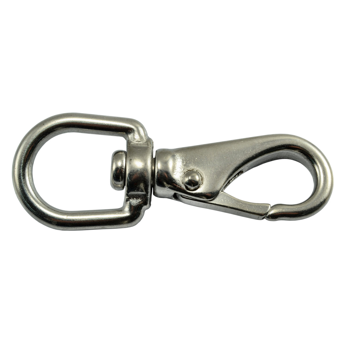 3/8" x 2-3/4" 316 Stainless Steel Swivel Bolt Snap Hooks