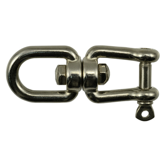 3/16" x 2-3/16" 316 Stainless Steel Eye/Jaw Swivels