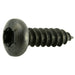 #12 x 3/4" Black Steel Star Drive Pan Head Sheet Metal Screws