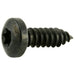 #14 x 3/4" Black Steel Star Drive Pan Head Sheet Metal Screws