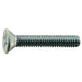 #8-32 x 1" White Painted Head Zinc Plated Steel Coarse Thread Phillips Flat Head Machine Screws