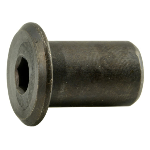 5/16"-18 x 5/8" Black Steel Coarse Thread Joint Connector Caps