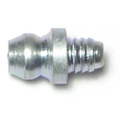 3/16" Zinc Plated Steel Straight Drive-In Grease Fittings