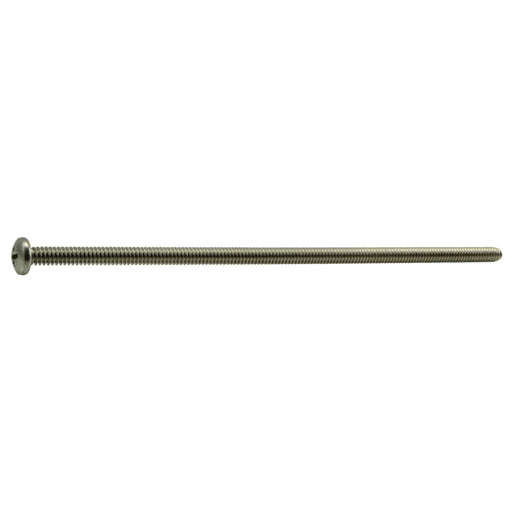 #10-24 x 6" 18-8 Stainless Steel Coarse Thread Phillips Pan Head Machine Screws