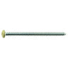 #10 x 3" Beige Painted Steel Phillips Pan Head Sheet Metal Screws