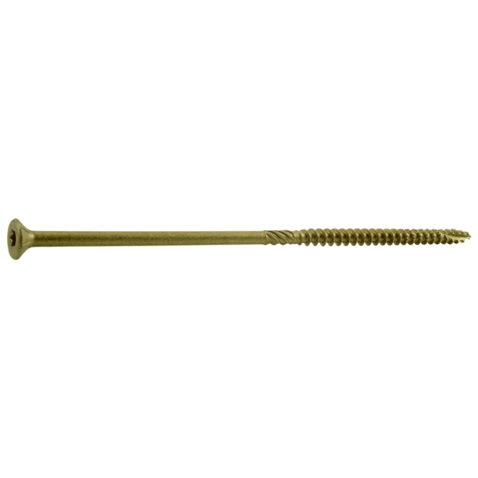 SaberDrive® Star Drive Construction Tan Deck Screws