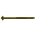 3/8" x 5" Tan XL1500 Coated Steel Coarse Thread Hex Washer Head Saberdrive Ledger Board Screws