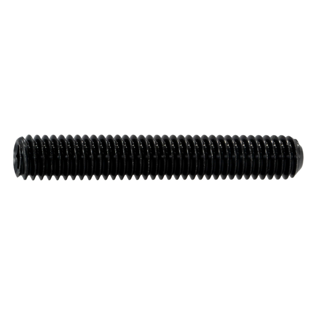 5/16"-18 x 2" Black Oxide Steel Coarse Thread Socket Set Screws