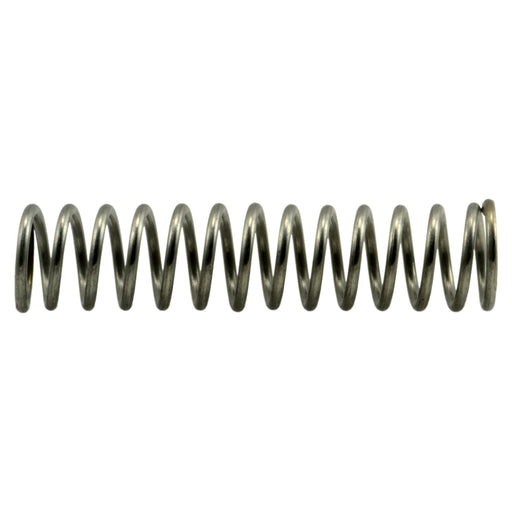 31/64" x 0.054" x 2" 18-8 Stainless Steel Compression Springs