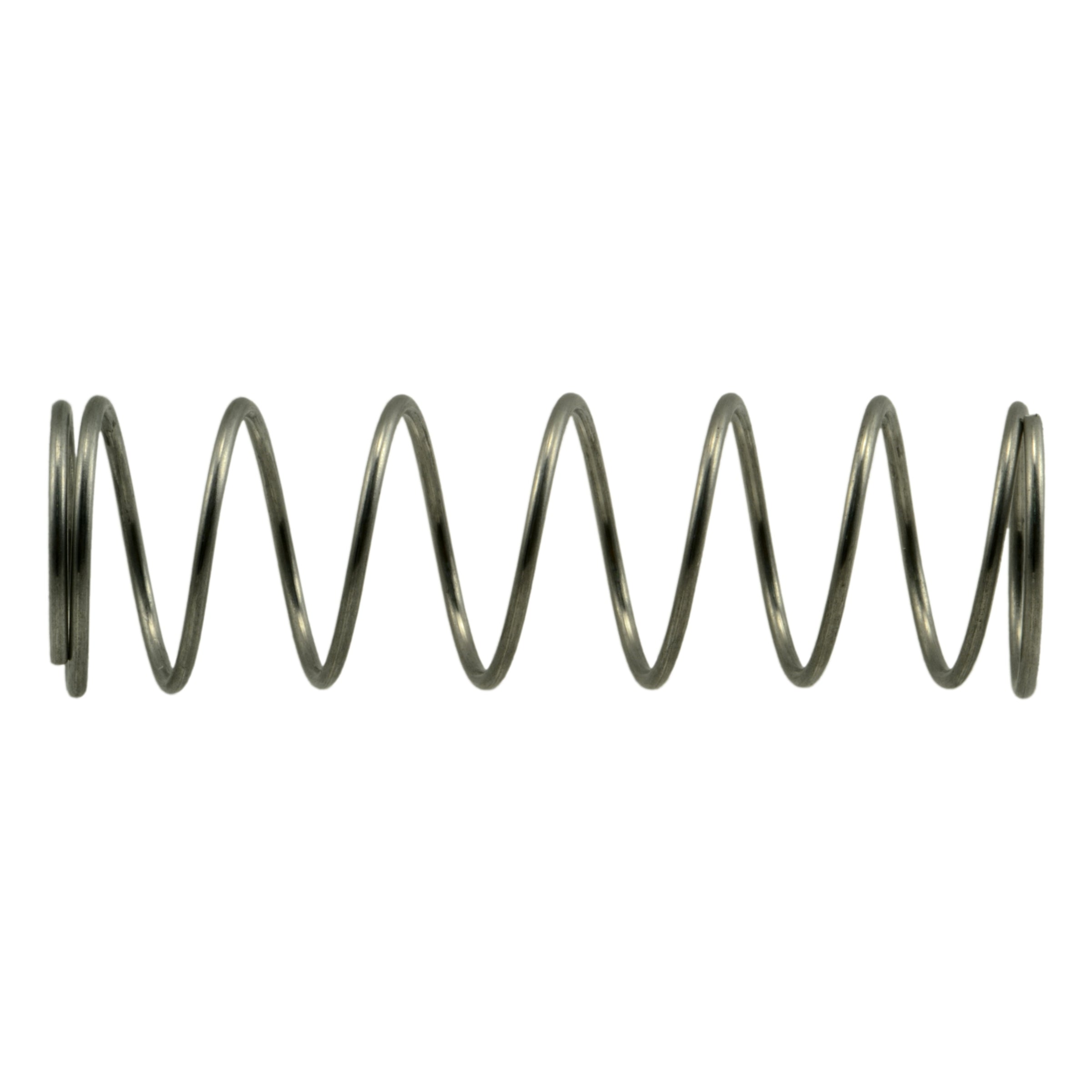 19/32" x 0.041" x 2" 18-8 Stainless Steel Compression Springs