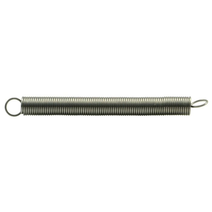 3/16" x .02" x 2" 18-8 Stainless Steel Extension Springs