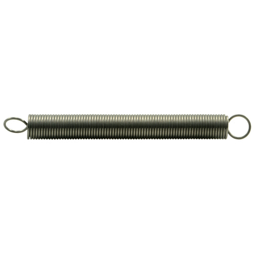 1/4" x 0.026" x 2-1/2" 18-8 Stainless Steel Extension Springs