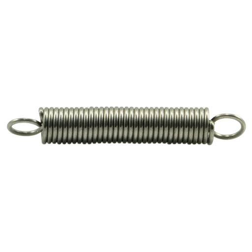 5/16" x 0.041" x 2" 18-8 Stainless Steel Extension Springs