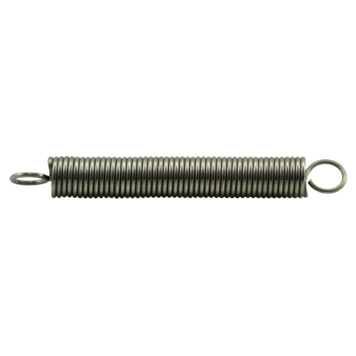 3/8" x 0.047" x 3" 18-8 Stainless Steel Extension Springs
