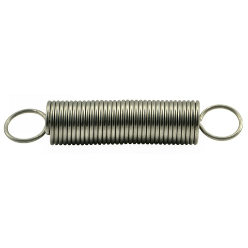 3/4" x 0.072" x 4" 18-8 Stainless Steel Extension Springs