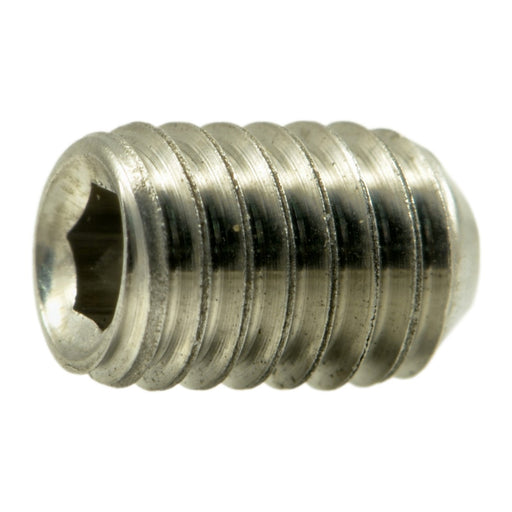 #8-36 x 1/4" 18-8 Stainless Steel Fine Thread Hex Socket Headless Set Screws